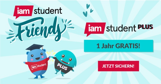 iamstudent Friends: Das Bonus-Programm für Freunde!